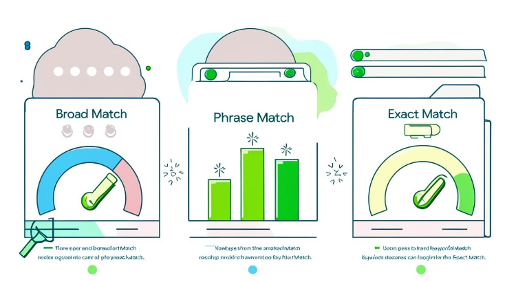 Google Ads Keyword-Optionen erklärt:Broad Match, Phrase Match und Exact Match